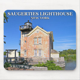 Saugerties Lighthouse, New York Mousepad Musmatta