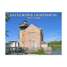 Saugerties Lighthouse, New York-vykort