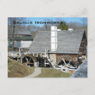 Saugus Ironworks Vykort