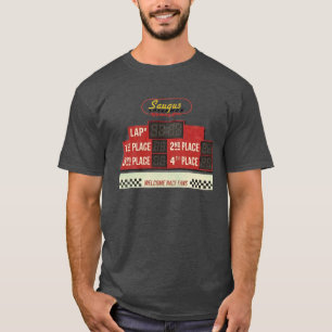 Saugus Speedway övergiven resultattavla T Shirt