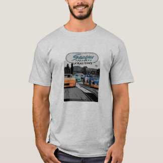 Saugus Speedway Vintage tävlingsbil T Shirt