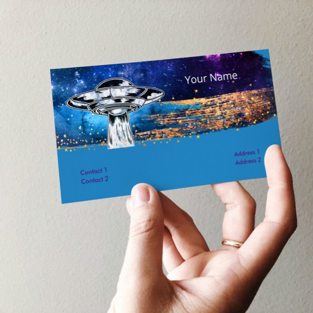 Sauker i det konstnärliga galaxet visitkort (Skapare uppladdad)