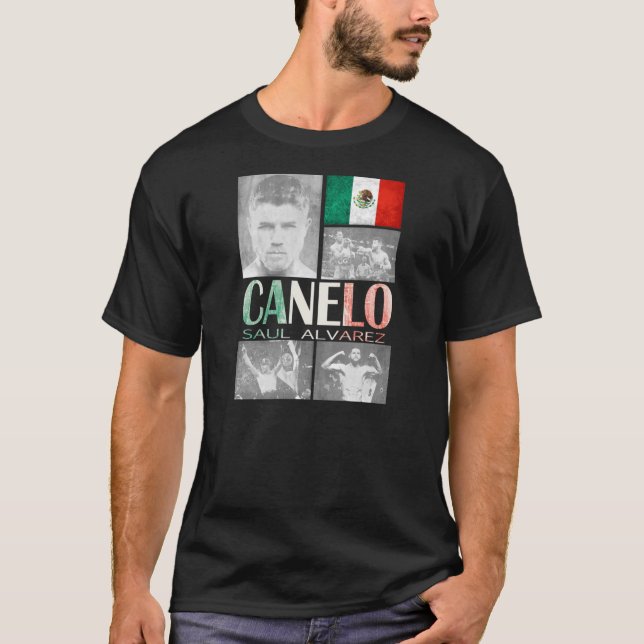 Saul Canelo Alvarez   T Shirt (Framsida)