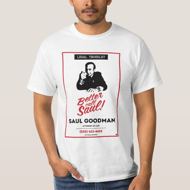"Saul good man" - Saul good man T Shirt (Framsida)