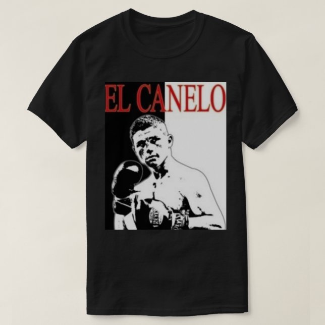 Saul"Canelo" Alvarez Pullover Hoodie T Shirt (Design framsida)