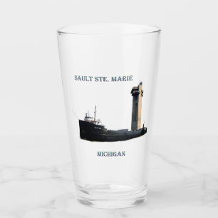 Sault Ste Marie, Michigan exponeringsglas Glaskopp