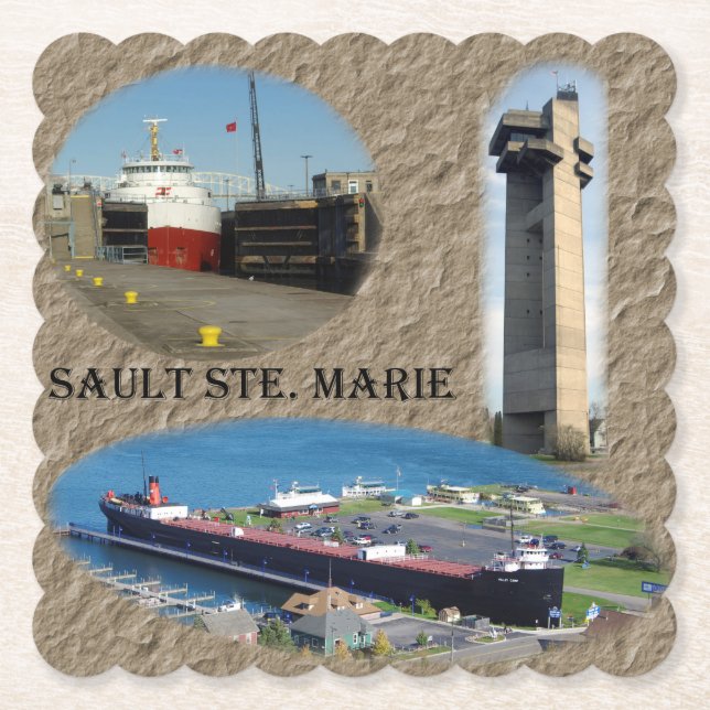 Sault Ste. Marie papper underlägg (Framsida)