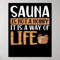 Sauna är ingen hobby
