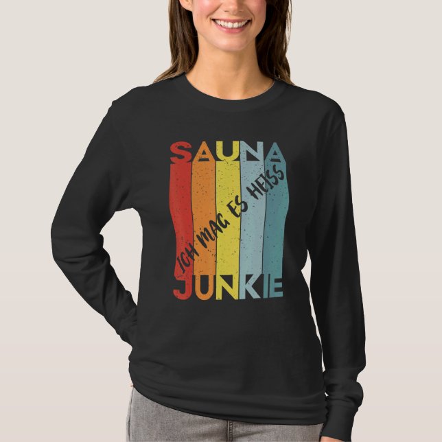 Sauna Spa-massage Sweat Room Banja Sauna Master T Shirt (Framsida)