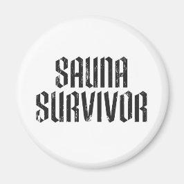Sauna Survivor 02 Magnet