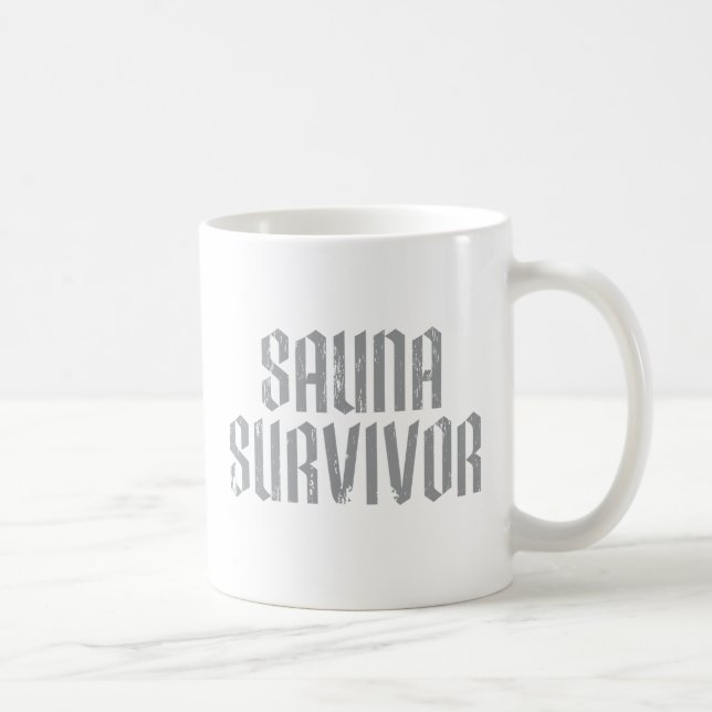Sauna Survivor 06 Kaffemugg (Höger)
