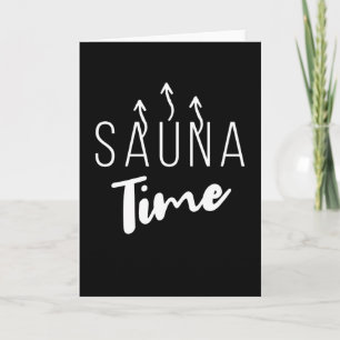 Sauna TIme Hälsa Kort