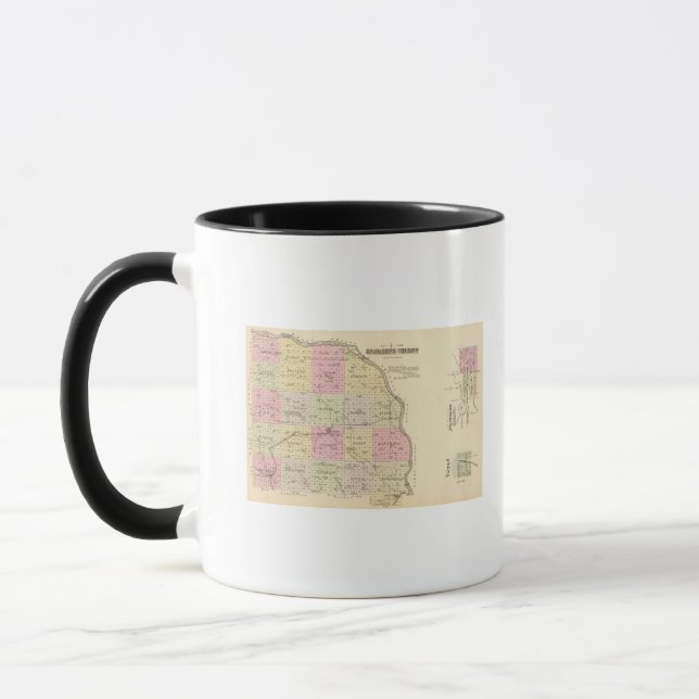 Saunders County, Nebraska Mugg (Vänster)