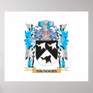Saunders Jackar om Arm - Familjevila Poster