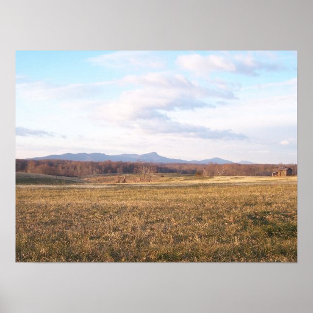 Sauratown Mountains Poster (Framsidan)