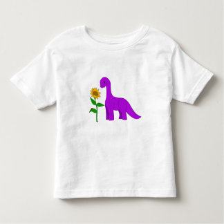 Sauropod och solros tee shirt