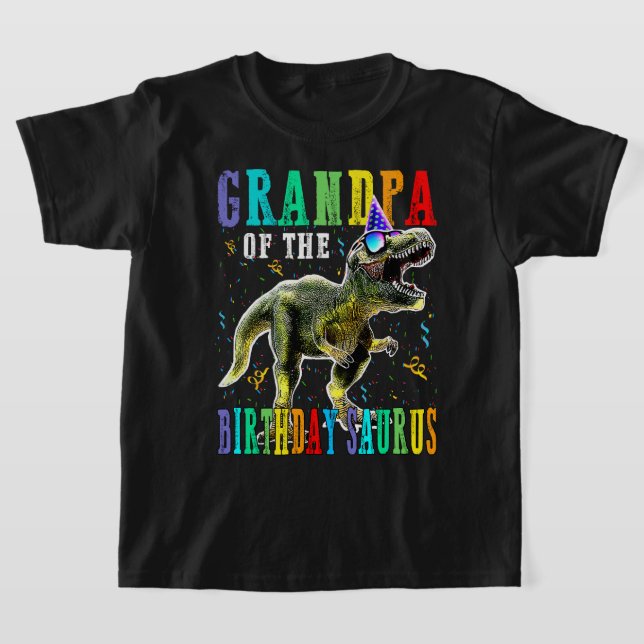 Saurus Dinosaur T Shirt (Laydown)