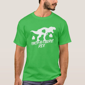 Saurus Rex St Pat Trex Day Dino St Patricks Day Le T Shirt