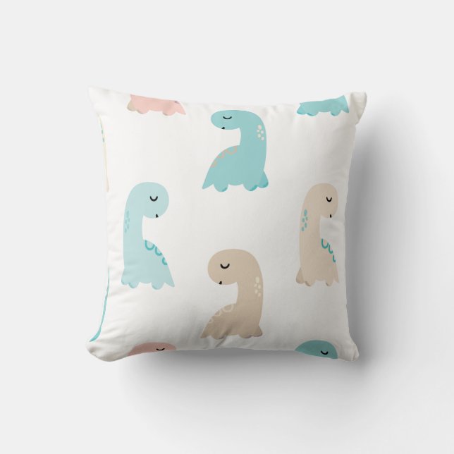 Saurus, T-Rex, Dino Älskare, Prehir, Dinosaur Kudde (Framsida)