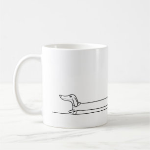 Sausage Hund, Mugg, Dachshund Mugg, Hund älskare Kaffemugg