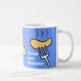 Sausages design mugg. Anpassa. Kaffemugg