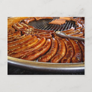 Sausages Vykort