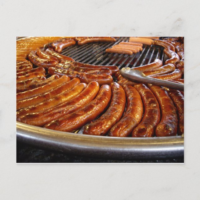 Sausages Vykort (Framsida)