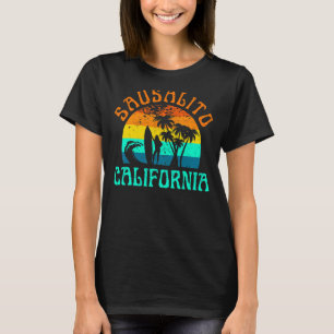 Sausalito California Beach Surfa Summer Vacation G T Shirt