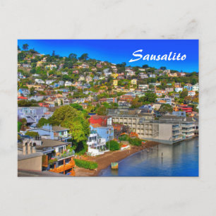 Sausalito-kort Vykort