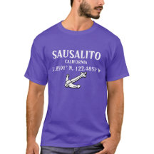 Sausalito Latitude & Longitud Shirt med ankare