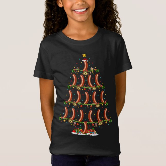Sause Älskare Julafton Lighting Santa Sause Christ T Shirt (Framsida)