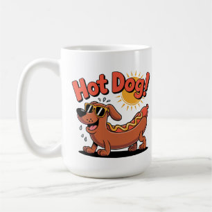 Sause Hett-Hund Vibes Kaffemugg