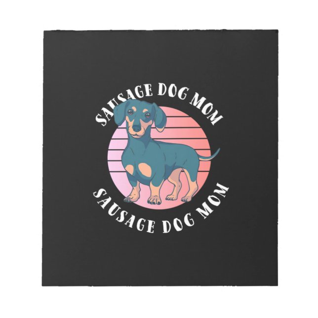 Sause Hund Mamma Anteckningsblock (Framsida)