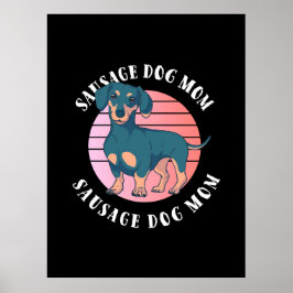 Sause Hund Mamma Poster