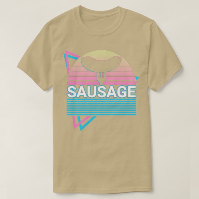 Sause Retro T Shirt (Design framsida)