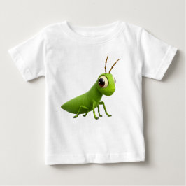 Sauterelle verte cartoon t shirt