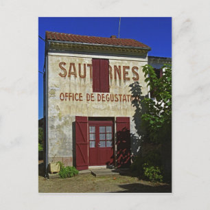 Sauternes Office de Degustation (Vinsm tasting Vykort