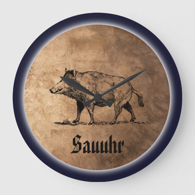 Sauuhr Stor Klocka (Framsida)