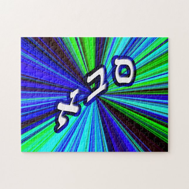 Sava (Saba) Elak Farfar i Hebreiska Pussel (Horisontell)