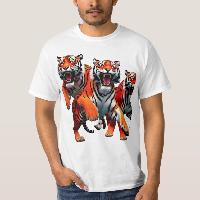 Savage Grace: Tigers på Move T Shirt (Framsida)