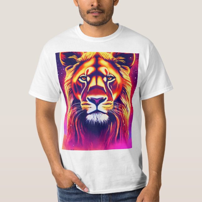 "Savage Rand: Fierce Tiger Graphic Tee" T Shirt (Framsida)