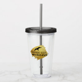 "Savage-själ med en aning av guld." Take Away Mugg