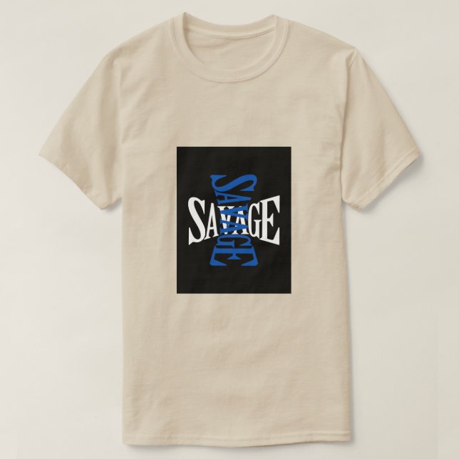 Savage T Shirt (Design framsida)