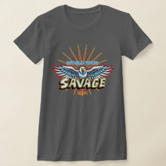 Savage World Tour X-23 Cosplay X23 Laura Kinney T Shirt