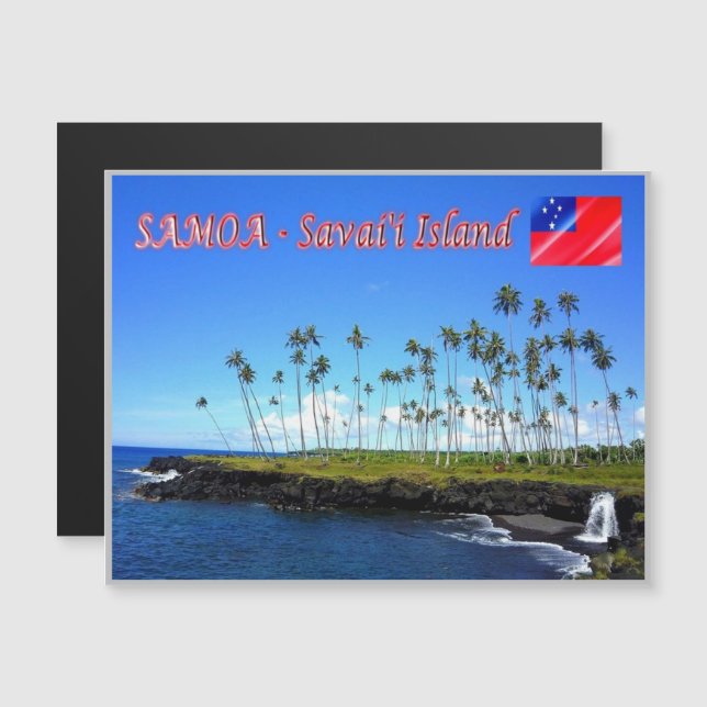 Savai'i Island - Samoa - (Fram/baksida)