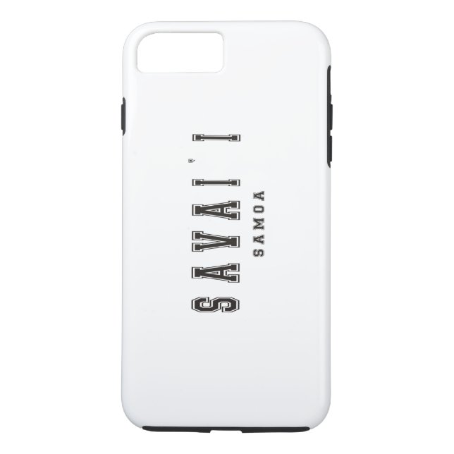 Savaii Samoa Case-Mate iPhone Skal (Baksida)