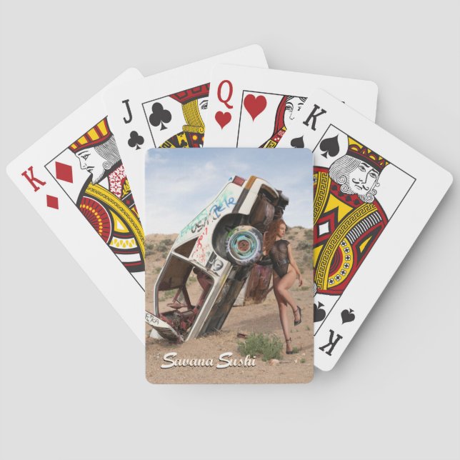 Savanasushi Classic-spelkort Casinokort (Baksidan)