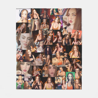 Savanasushi Selfie Blanket Fleecefilt