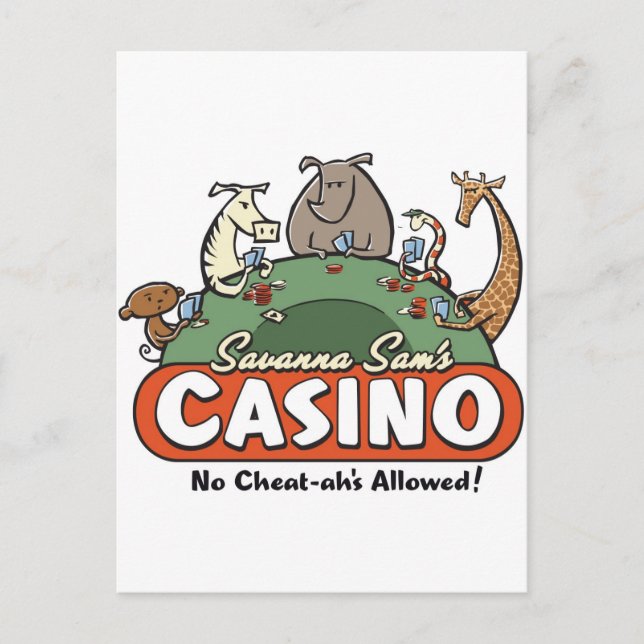 Savanna Casino Vykort (Framsida)