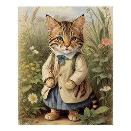 Savanna Cat Perfect Poster